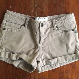 Tan shorts